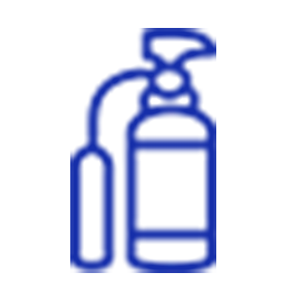 Icon of a fire extinguisher