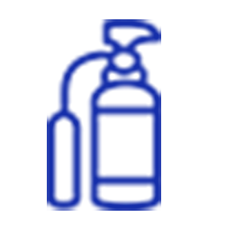 Icon of a fire extinguisher
