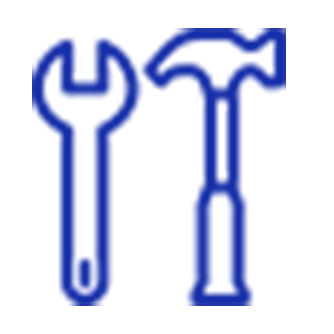 Icon of a hammer and a screwdriver
