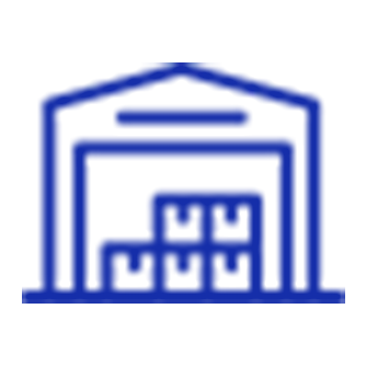 Icon of a warehouse