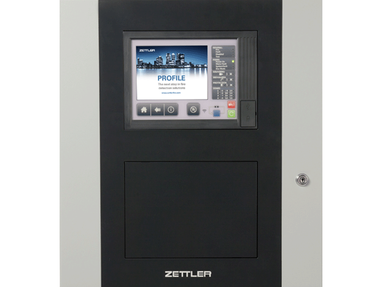 ZETTLER addressable fire alarm panel