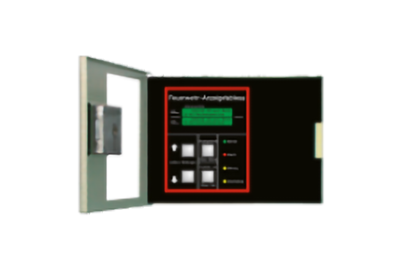 Fire brigade alarm panel by Johnson Controls