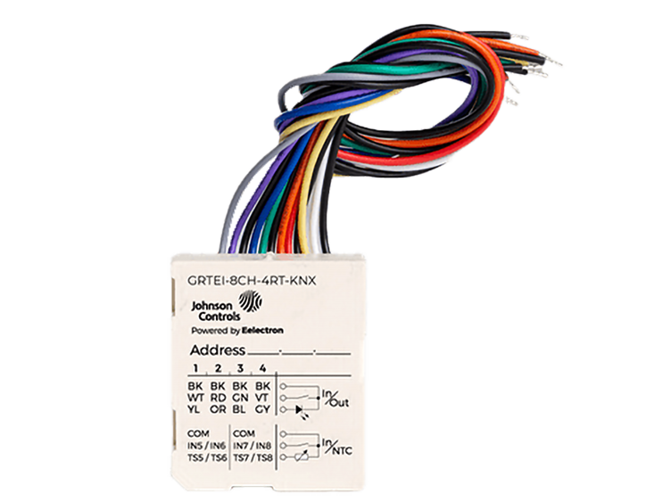 GRTEI8CH4RT KNX by Johnson Controls