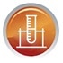Icon of a test tube in a holder