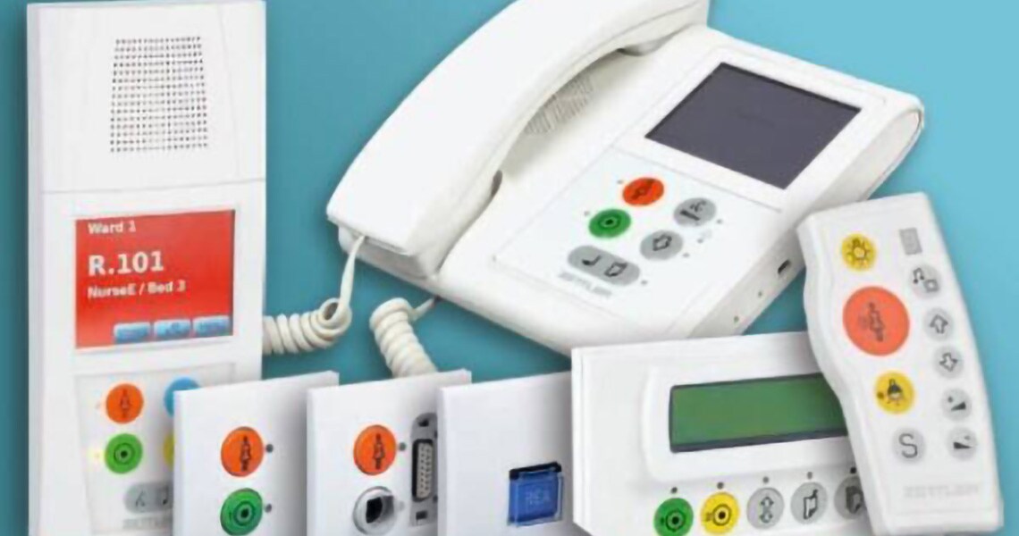 Range of healthcare communication system and devices