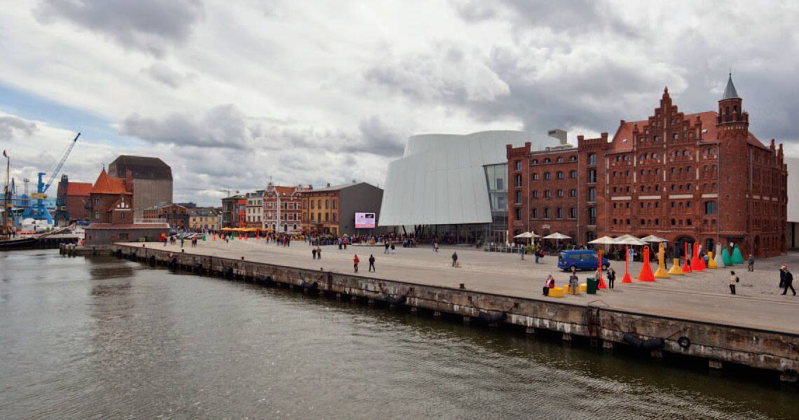 Ozaneum aquarium in Stralsund, Germany