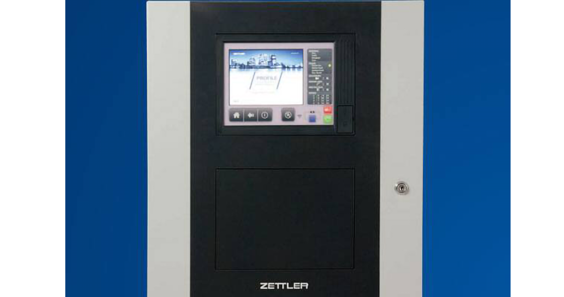 ZETTLER® PROFILE Flexible Pro215D interface displayed on a console