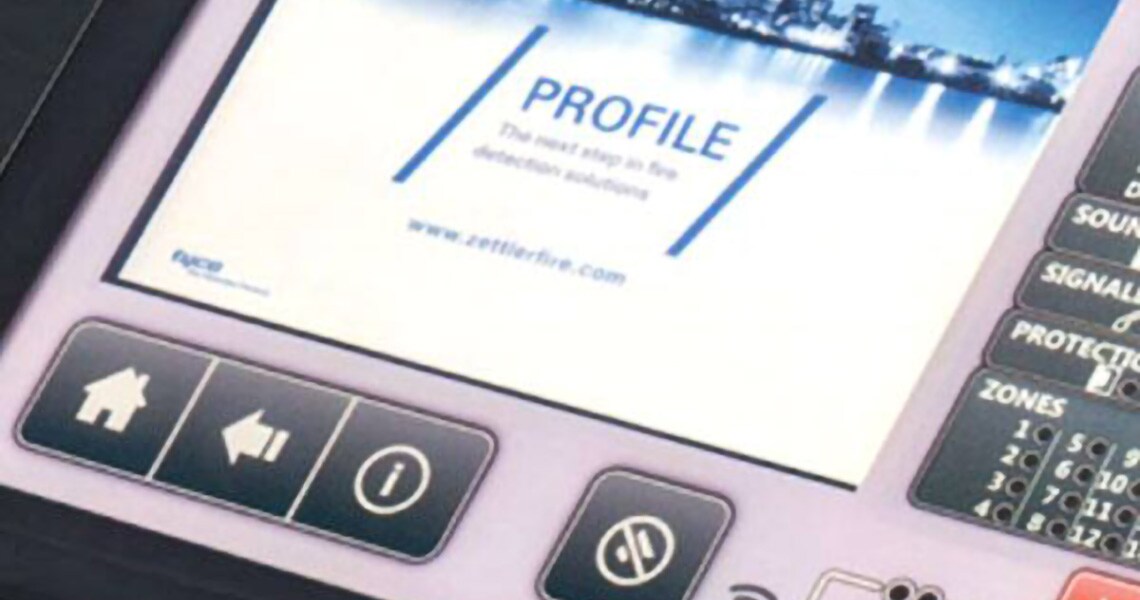 ZETTLER® PROFILE Flexible Pro215D interface displayed on a screen