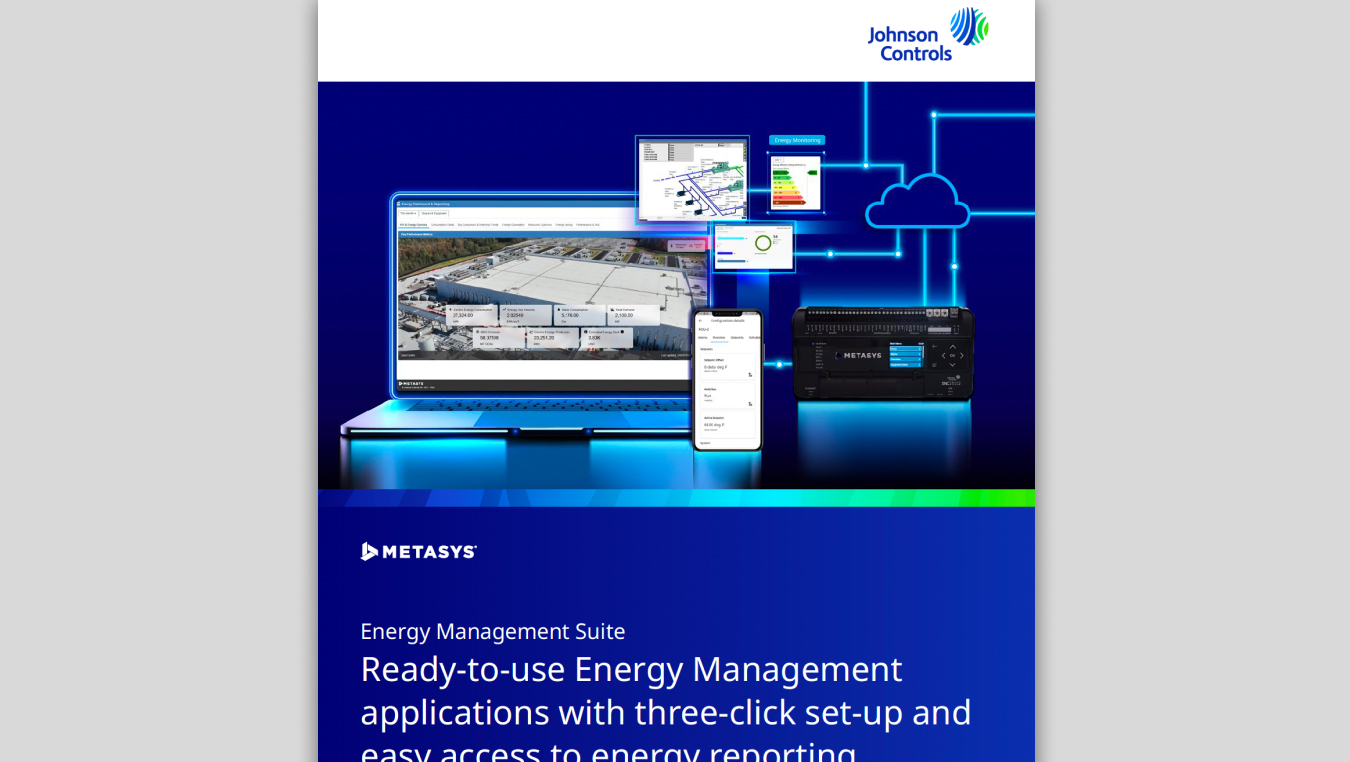 Metasys Ddc Metasys Gebäudeautomationssystem | Johnson Controls